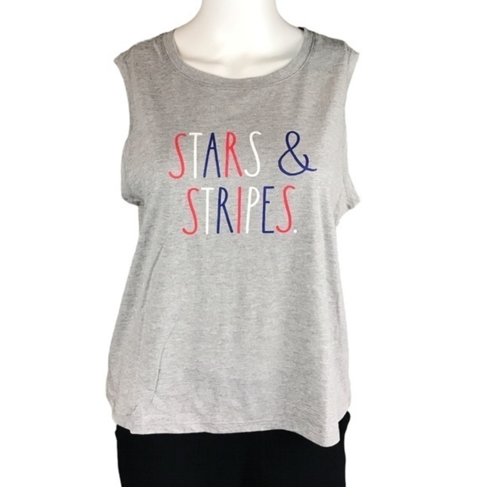 Rae Dunn - 4/$98 - ‘Stars & Stripes’ T-shirt. SZ: XS,M,L,XL. NWT